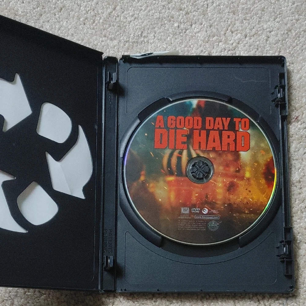 A Good Day to Die Hard DVD